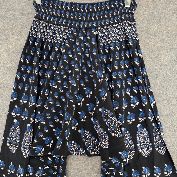 Ulla Johnson Naomie 100% Silk Harem Pants Womens 6 Floral Lightweight Stretch - Picture 5 of 12